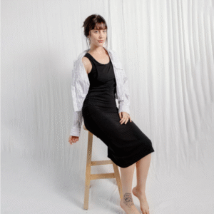 VESTIDO  TIMELESS - NEGRO